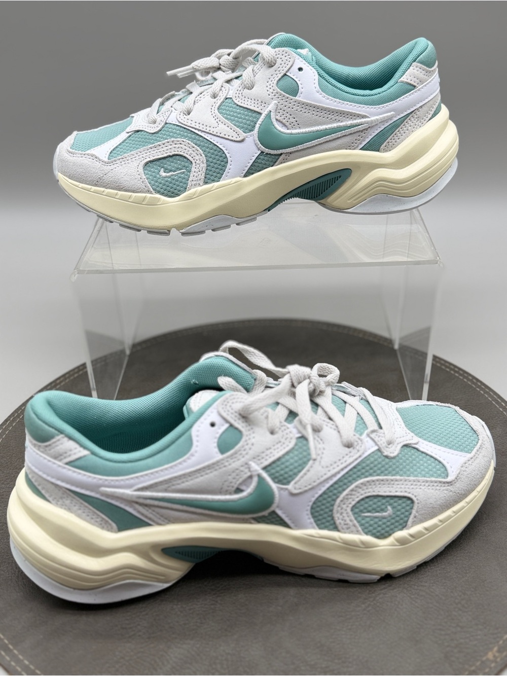 Nike AL8 Cannon Teal Grey Cream Sneakers Women’s 8.5